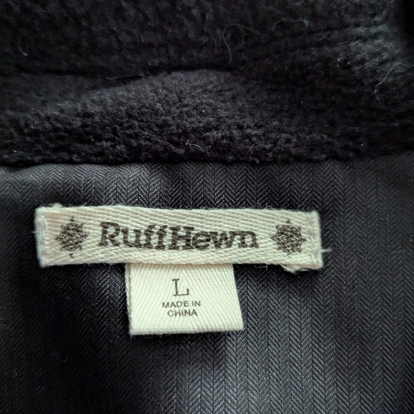 RuffHewn Women's Black Double-Breasted Blazer/Jacket - Picture 4 of 5